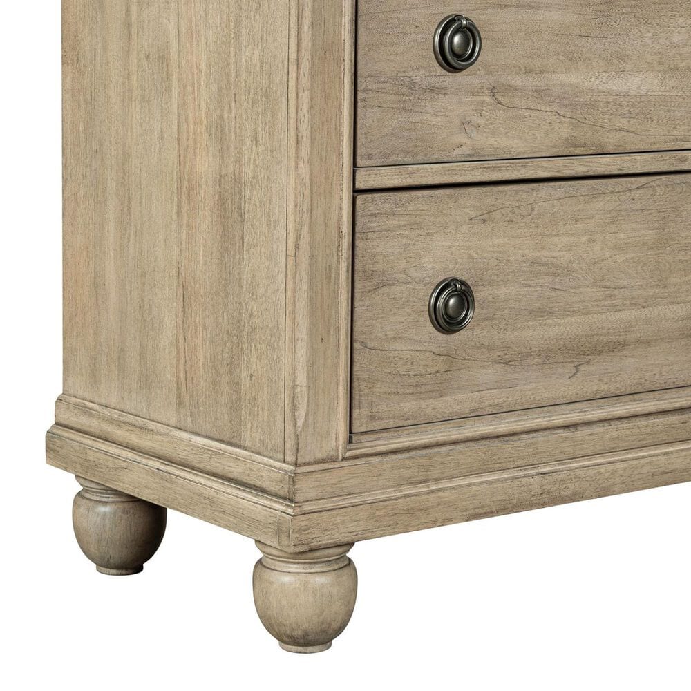 Belle Furnishings Rustic Traditions 5-Drawer Chest in Saddle Tan, , large