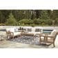 Ashley Gerianne 5-Piece Patio Conversation Set in Beige, , large