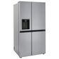 LG 22.5 Cu. Ft. Side-By-Side Counter-Depth Refrigerator in PrintProof Stainless Steel, , large