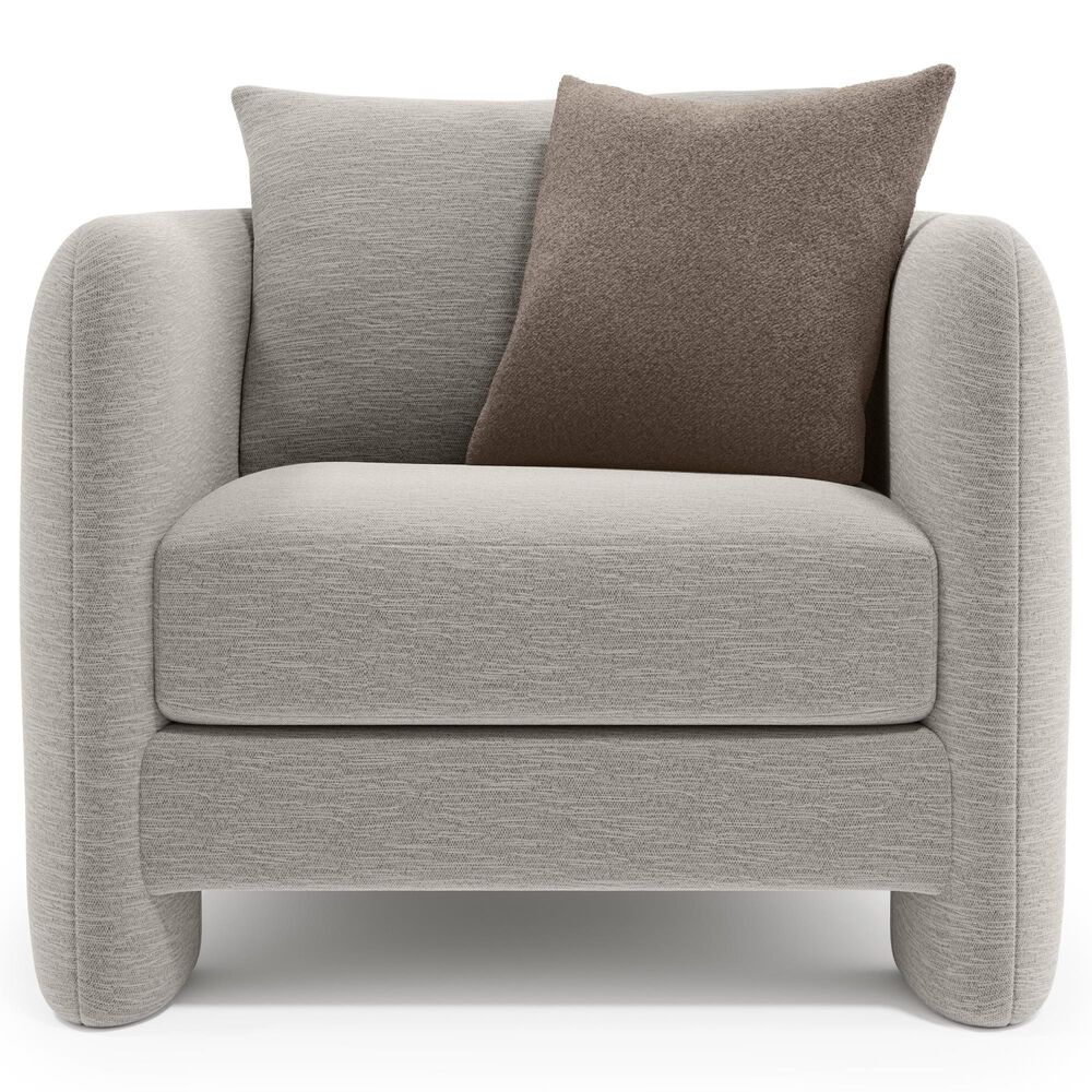 Bernhardt Rowan Arm Chair in Wheat, , large