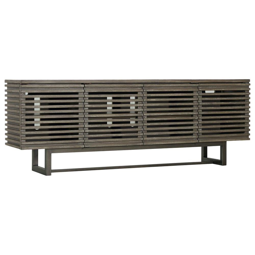 Hooker Furniture Annex 78" Entertainment Console in Gray Oak, , large