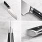 Cangshan Helena 7" Santoku Knife in Black, , large
