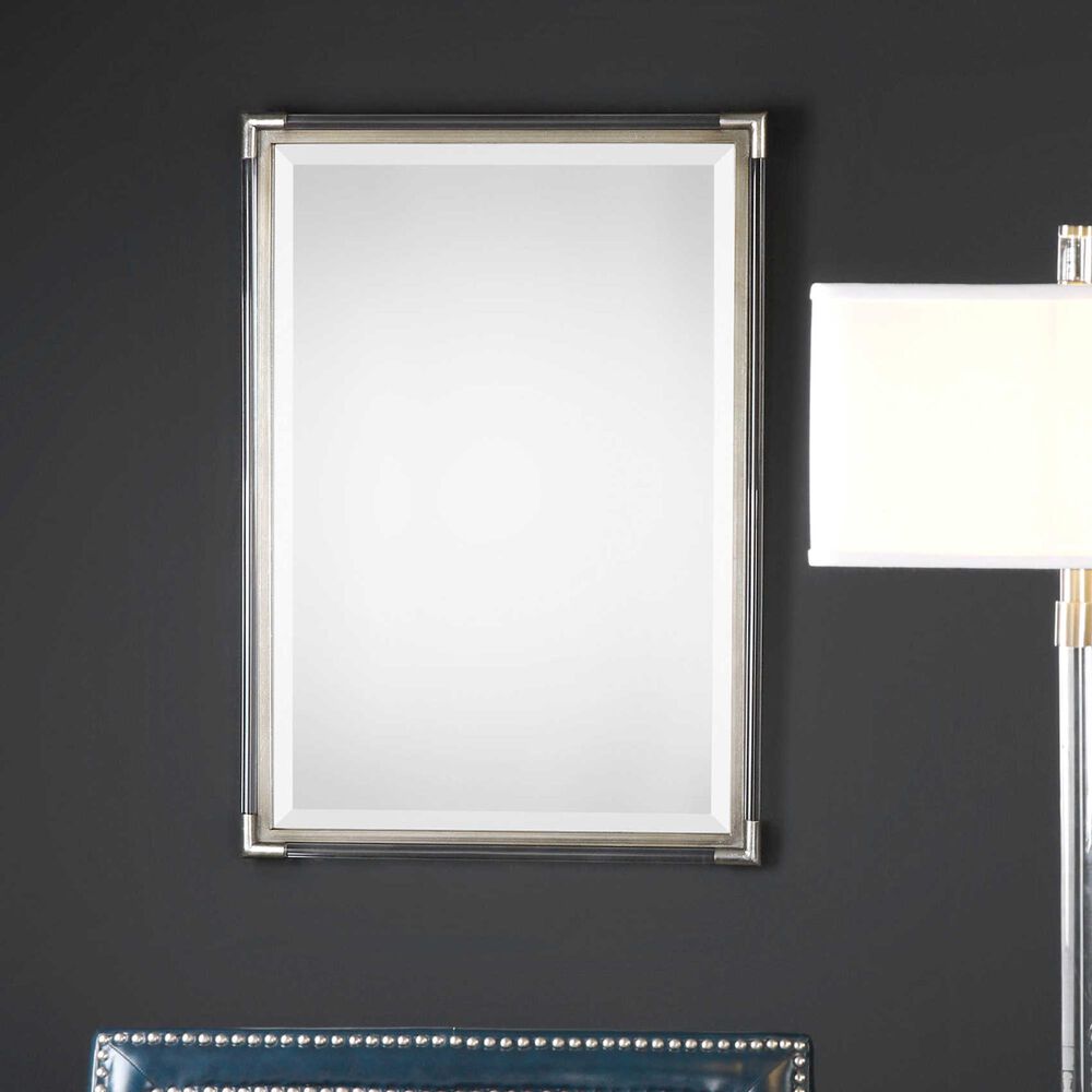 Uttermost Mackai Mirror in Metallic Silver, , large