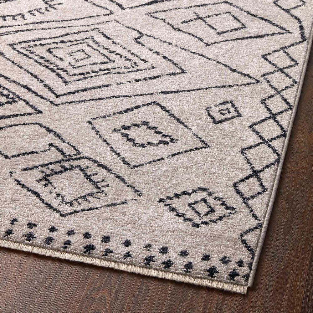 Loloi II Vance 2&#39;3&quot; x 3&#39;10&quot; Dove and Charcoal Area Rug, , large