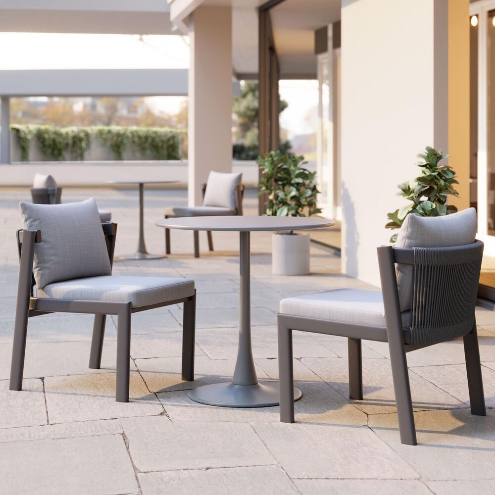 Zuo Modern Horizon Side Chair in Gray &#40;Set of 2&#41;, , large