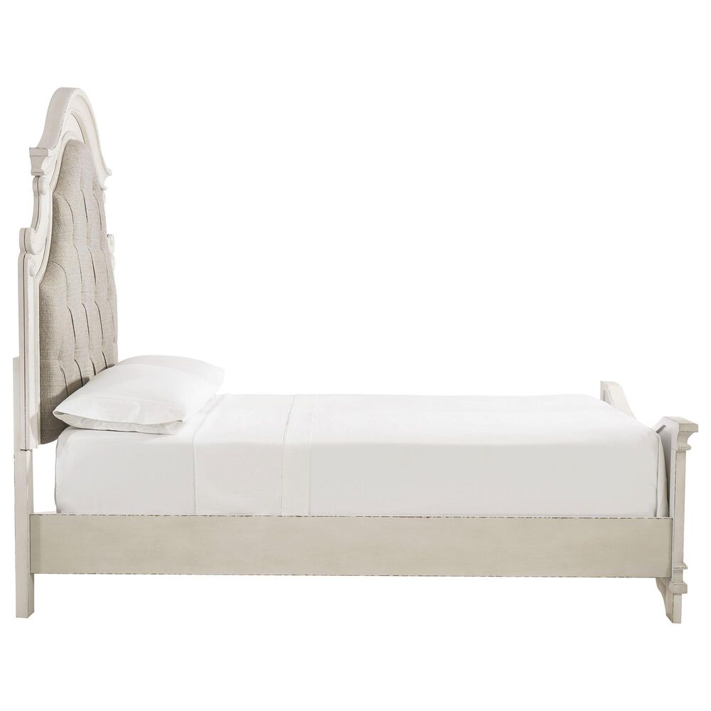 Ashley Realyn 5-Piece Queen Bedroom Set in Chipped White and Distressed, , large
