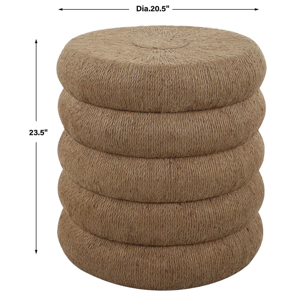 Uttermost Capitan Side Table in Natural, , large