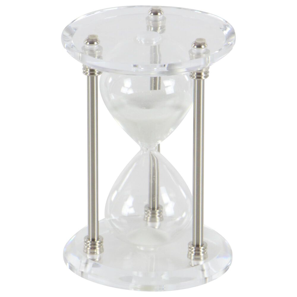 Novogratz 9&quot; Glam Timer in Silver, , large