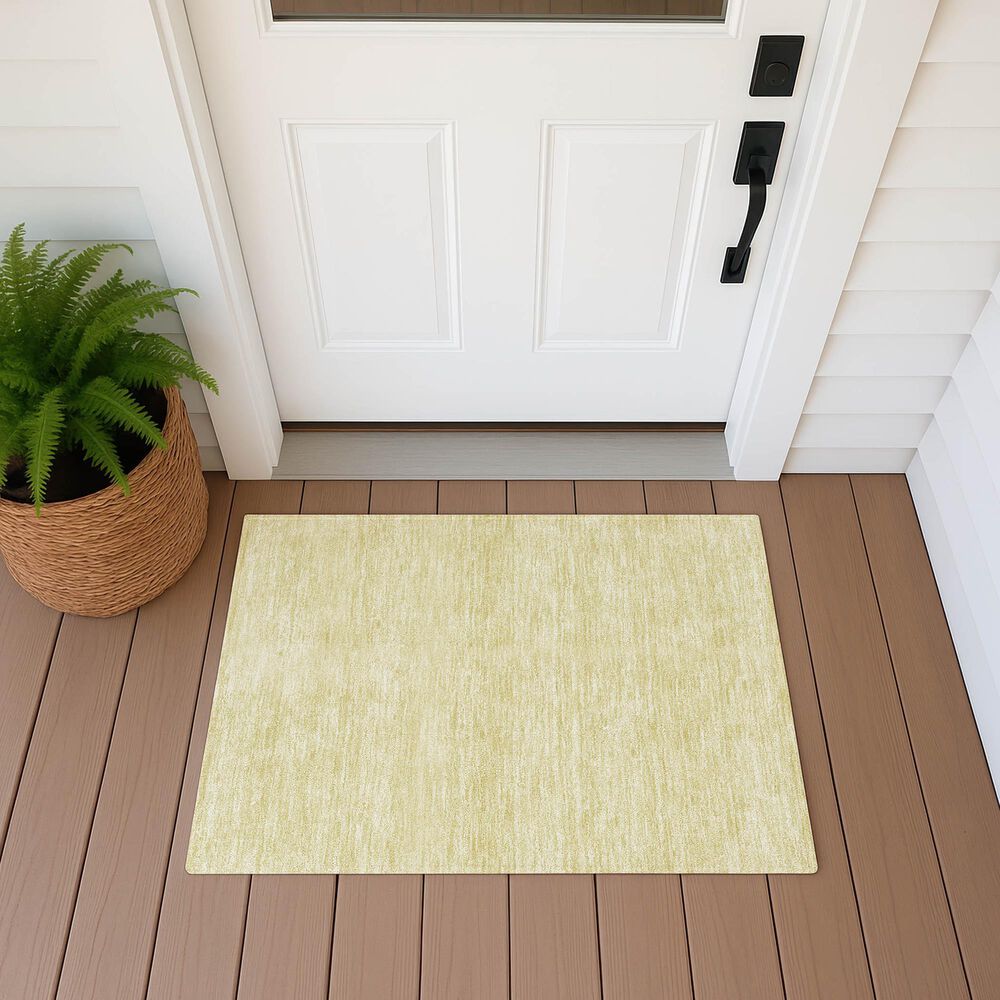 Dalyn Rug Company Soft Essentials Solid Wheat 2'6" x 3'10" Area Rug, , large