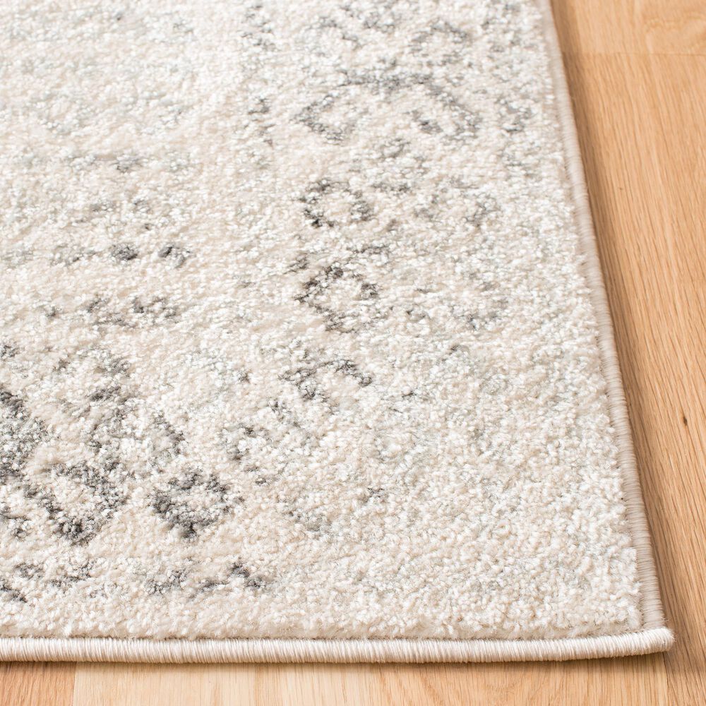Safavieh Tulum Transitional 2&#39; x 5&#39; Ivory and Grey Runner, , large