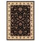 Radici USA Como 1597 Black 3"3" x 4"11" Area Rug, , large