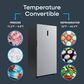 Element 17 Cu. Ft. Upright Convertible Freezer/Refrigerator in Stainless Steel, , large