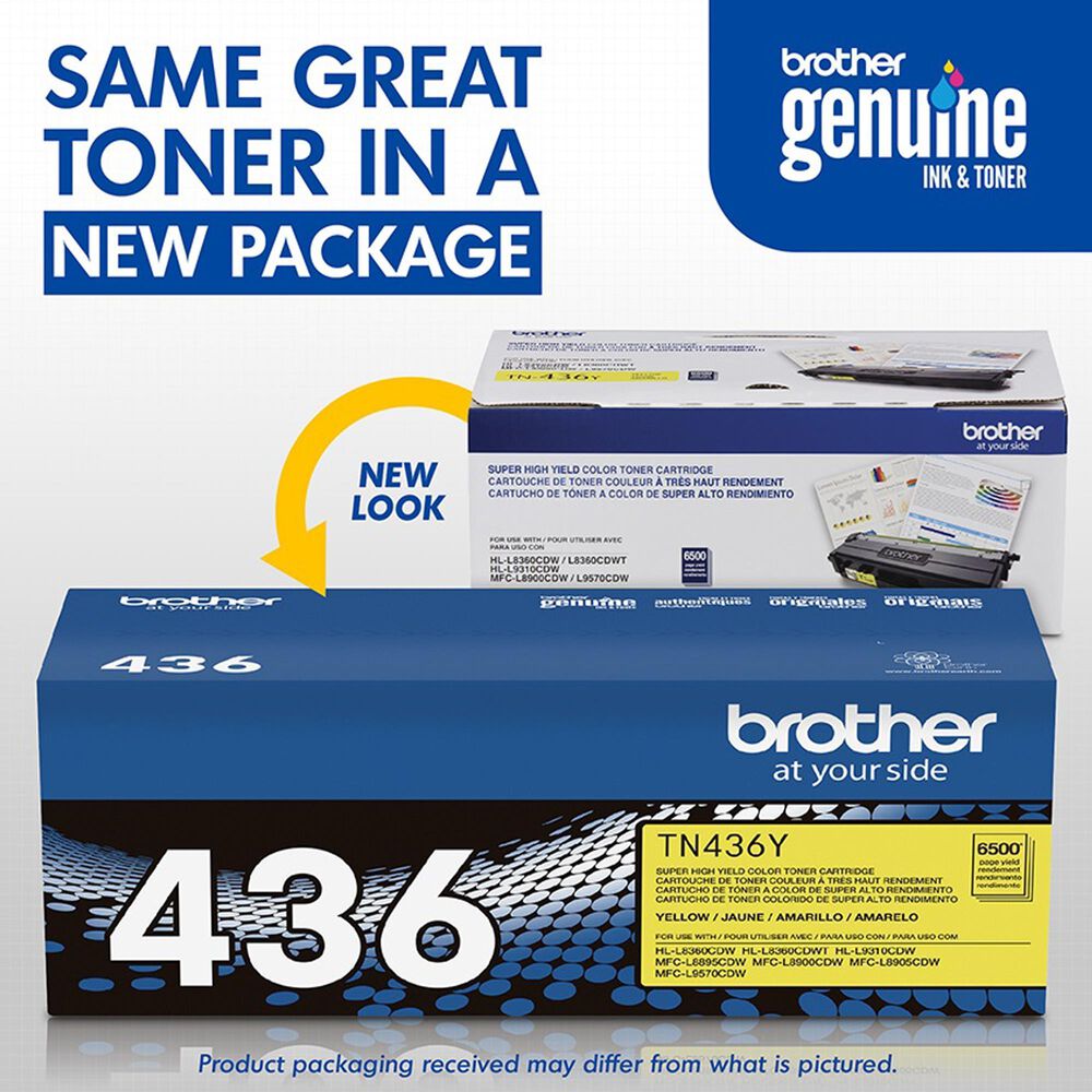 Brother Super High-yield Toner Cartridge in Yellow, , large