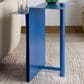 Safavieh Aldwyn Metal Accent Table in Blue, , large