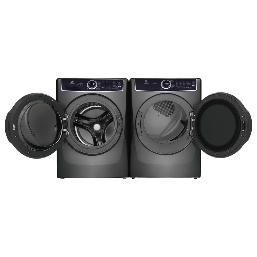 Electrolux 4.5 Cu. Ft. Front Load Washer and 8.0 Cu. Ft. Gas Dryer Laundry Pair in Titanium, , large