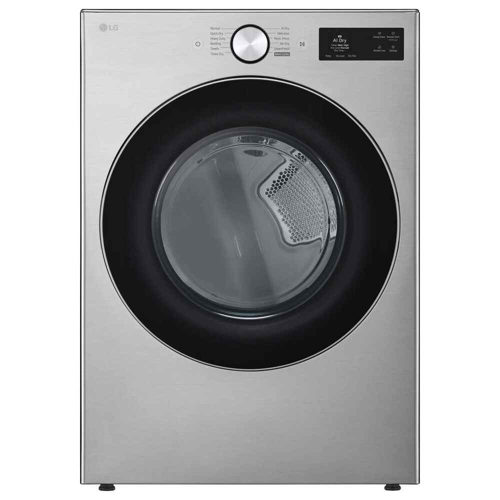 LG 5 Cu. Ft. Smart Front Load Washer and 7.4 Cu. Ft. Electric Dryer Laundry Pair in Graphite Steel, , large