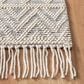 Safavieh Natura NAT353A 2"3" x 12" Ivory and Black Runner, , large