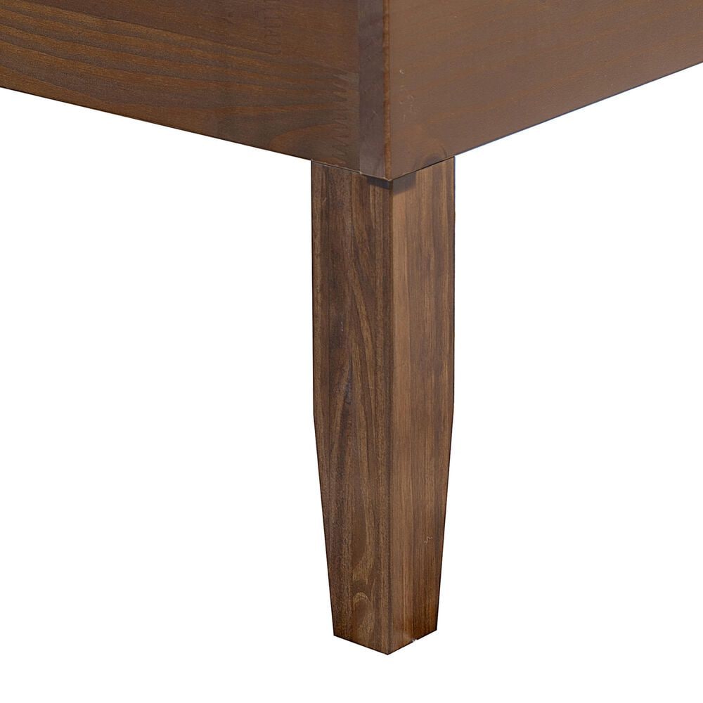 Linon Home Decor Polly King Platform Bed in Rich Walnut, , large