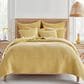 Levtex Mills Waffle 2-Piece Twin Quilt Set in Ochre, , large