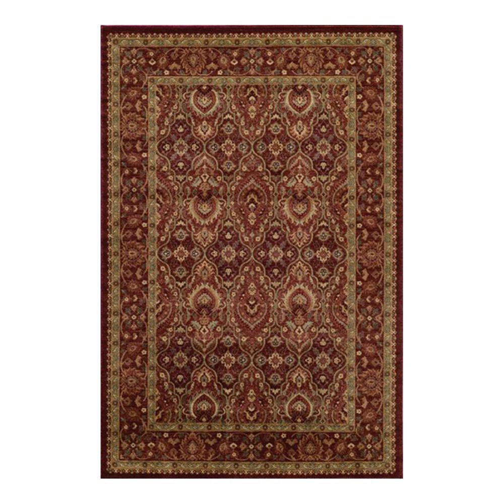 Momeni Belmont BE-05 5'3" x 7'6" Red Area Rug, , large
