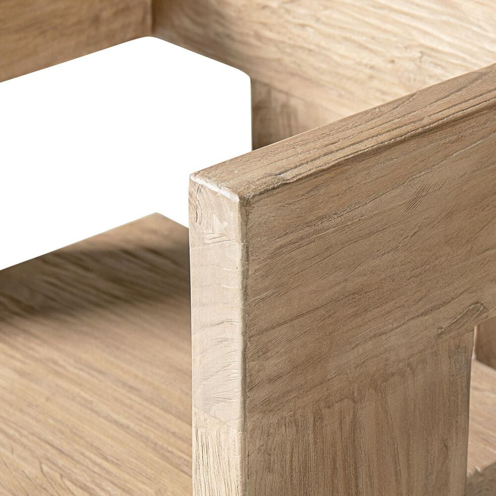 Jennifer Taylor Home Avenel Arm Chair in Heritage Light Natural Brown, , large