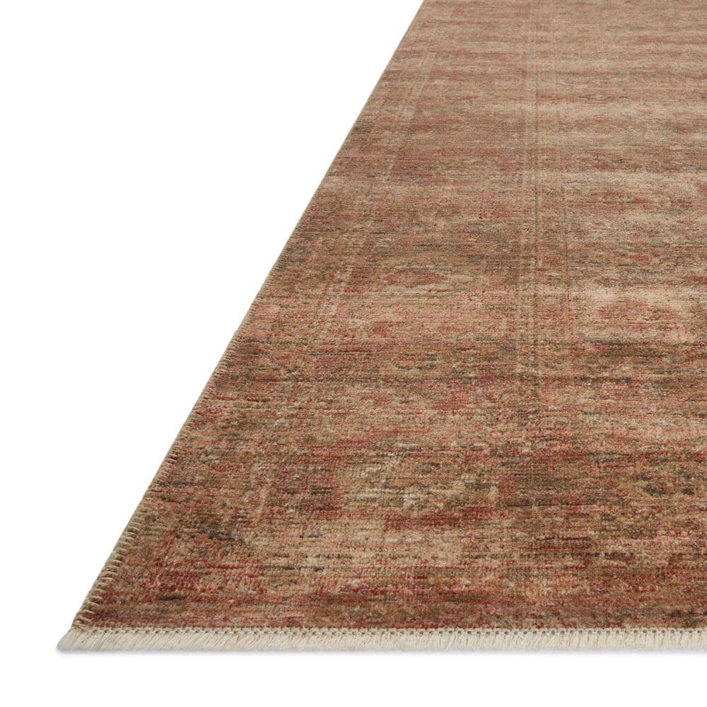 Amber Lewis x Loloi Molly Brick and Bark 2&#39;3&quot; x 3&#39;10&quot; Area Rug, , large