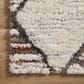 Loloi Levitt Shag 2"3" x 4" Ivory and Fiesta Area Rug, , large