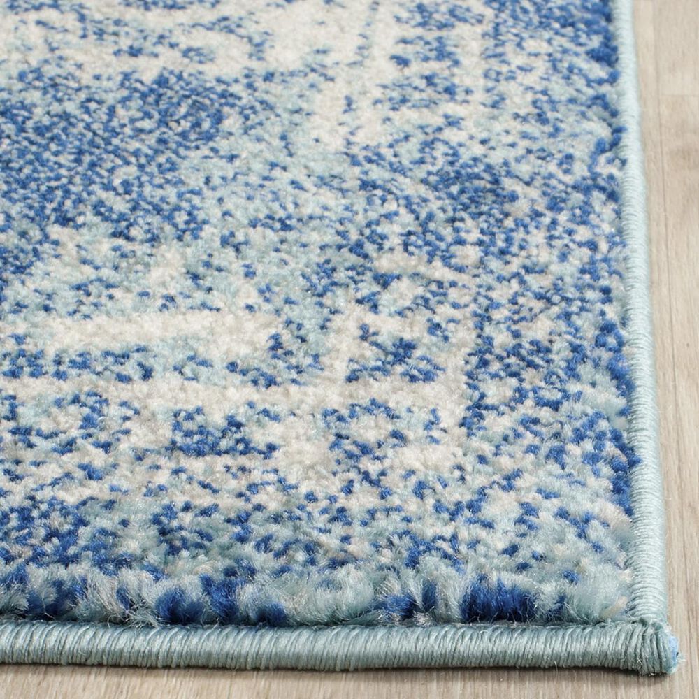Safavieh Evoke EVK256C 2&#39;2&quot; x 5&#39; Blue and Ivory Runner, , large
