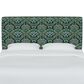 Rifle Paper Co Crafted by Cloth and Company Elly Twin Headboard in Bramble Emerald, , large
