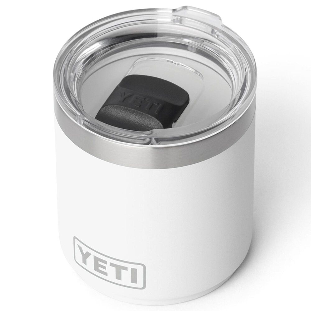 YETI Rambler 10 Oz Stackable Lowball 2.0 with MagSlider Lid in White, , large