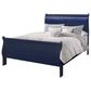 Global Furniture USA Charlie Full Bed in Blue, , large