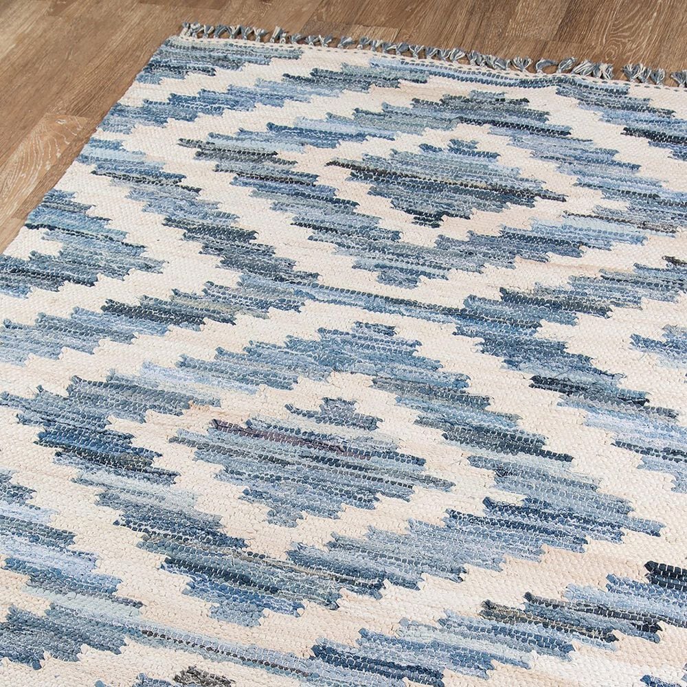 Momeni California 2&#39; x 3&#39; Blue Area Rug, , large
