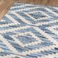 Momeni California 2" x 3" Blue Area Rug, , large