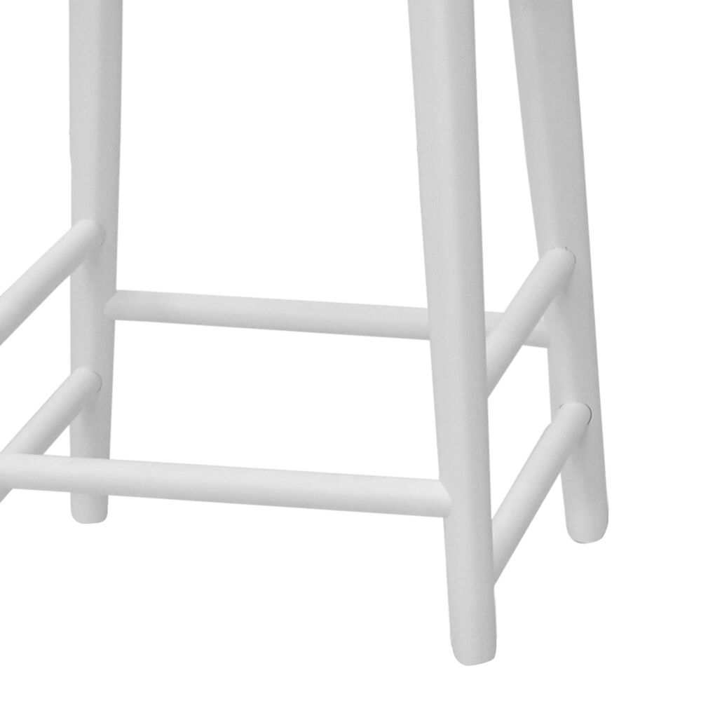 Steve Silver Hudson Counter Stool in White, , large