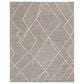 Feizy Euclid 8" x 10" Gray and Ivory Area Rug, , large