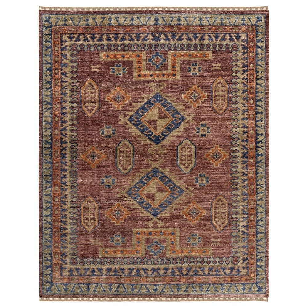 Feizy Fillmore 2"6" x 12" Red and Multicolor Runner, , large