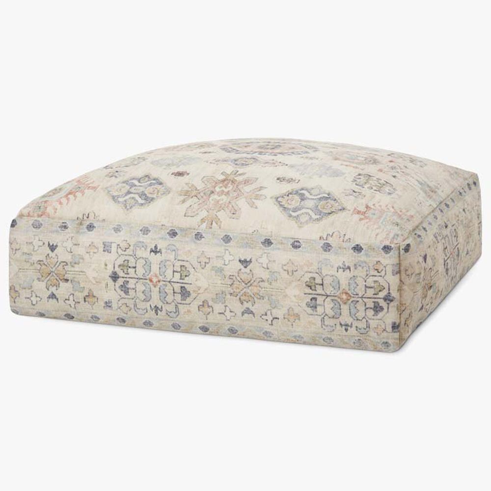 Loloi 24" Poufs in Ivory and Multicolor, , large