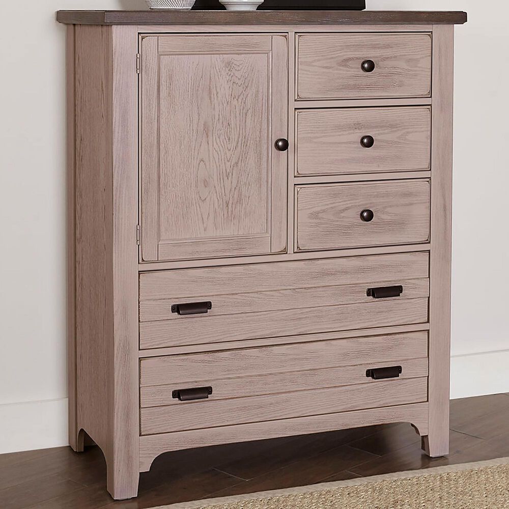 Viceray Collections Bungalow Door Chest in Dover Grey and Folkstone, , large