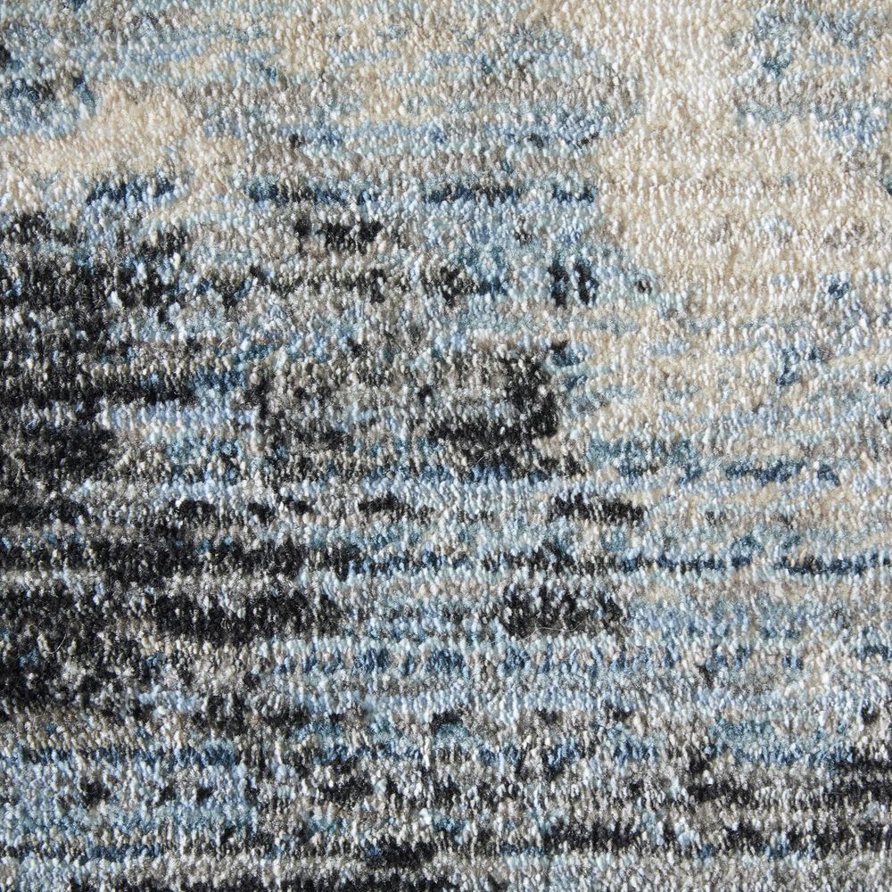 Feizy Sonora Blue and Beige 7'10" x 10'3" Area Rug, , large