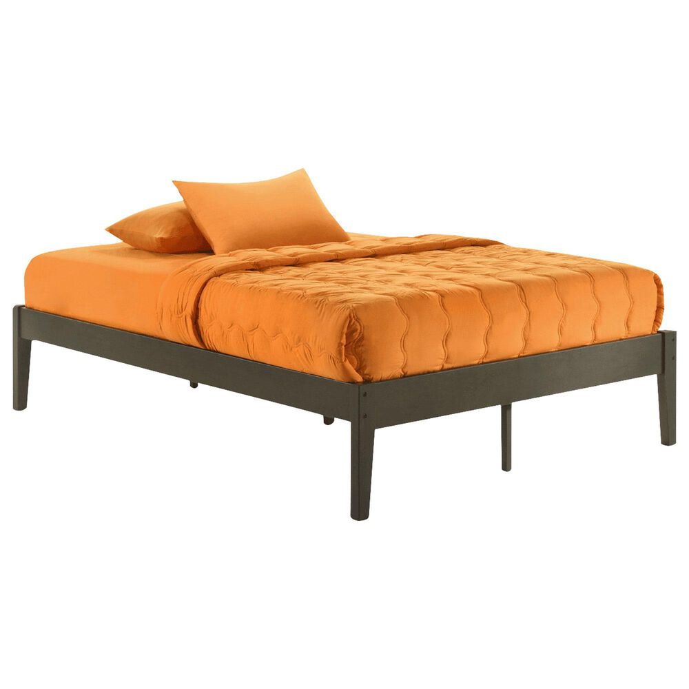 New Day Furniture Chilipepper Full Platform Bed in Stonewash, , large