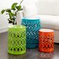 Maple and Jade Accent Table in Bright Blue, Green and Orange (Set of 3), , large
