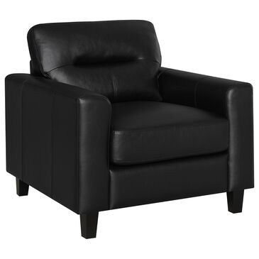 Coaster Scotland Accent Arm Chair in Black, , large