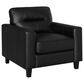 Coaster Scotland Accent Arm Chair in Black, , large