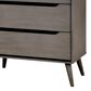 Furniture of America Lennart 4-Drawer Chest in Gray, , large