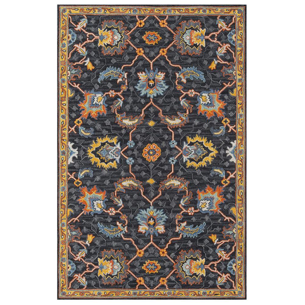 Momeni Ibiza IBI-03 2"3" x 7"10" Charcoal Runner, , large