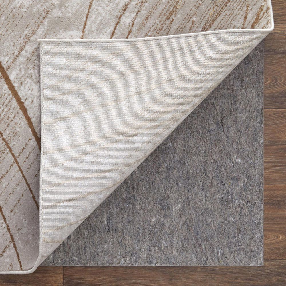 Feizy Waldor Ivory and Beige 5' x 8' Area Rug, , large