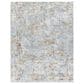 Surya Dresden Gray, White, Medium Gray, Light Slate, Mustard and Rust 12" x 15" Area Rug, , large