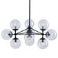 Zuo Modern Belfast Ceiling Lamp in Black, , large