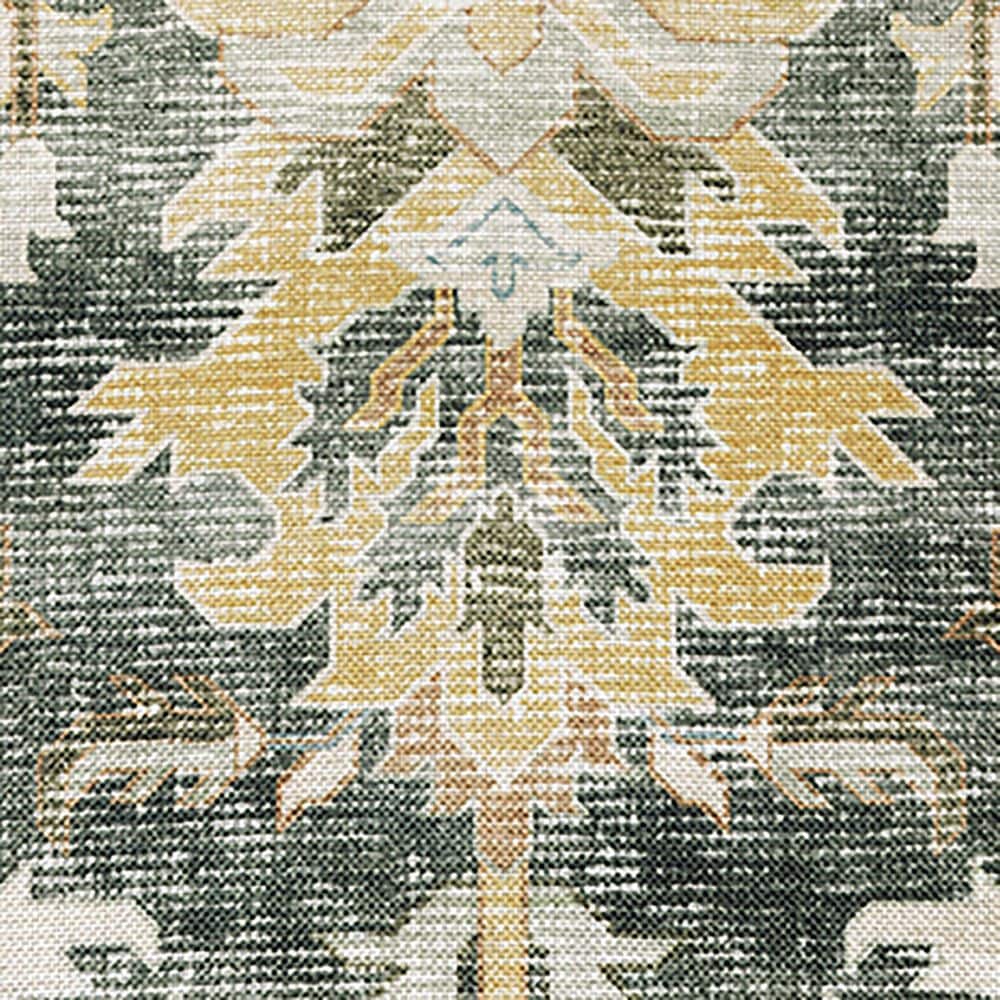 Oriental Weavers Charleston Floral 2&#39; x 8&#39; Charcoal Runner, , large