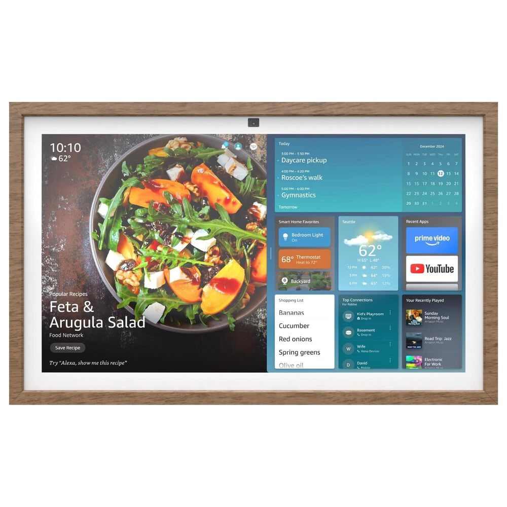 Amazon Frame for Echo Show 21 in Light Wood, , large